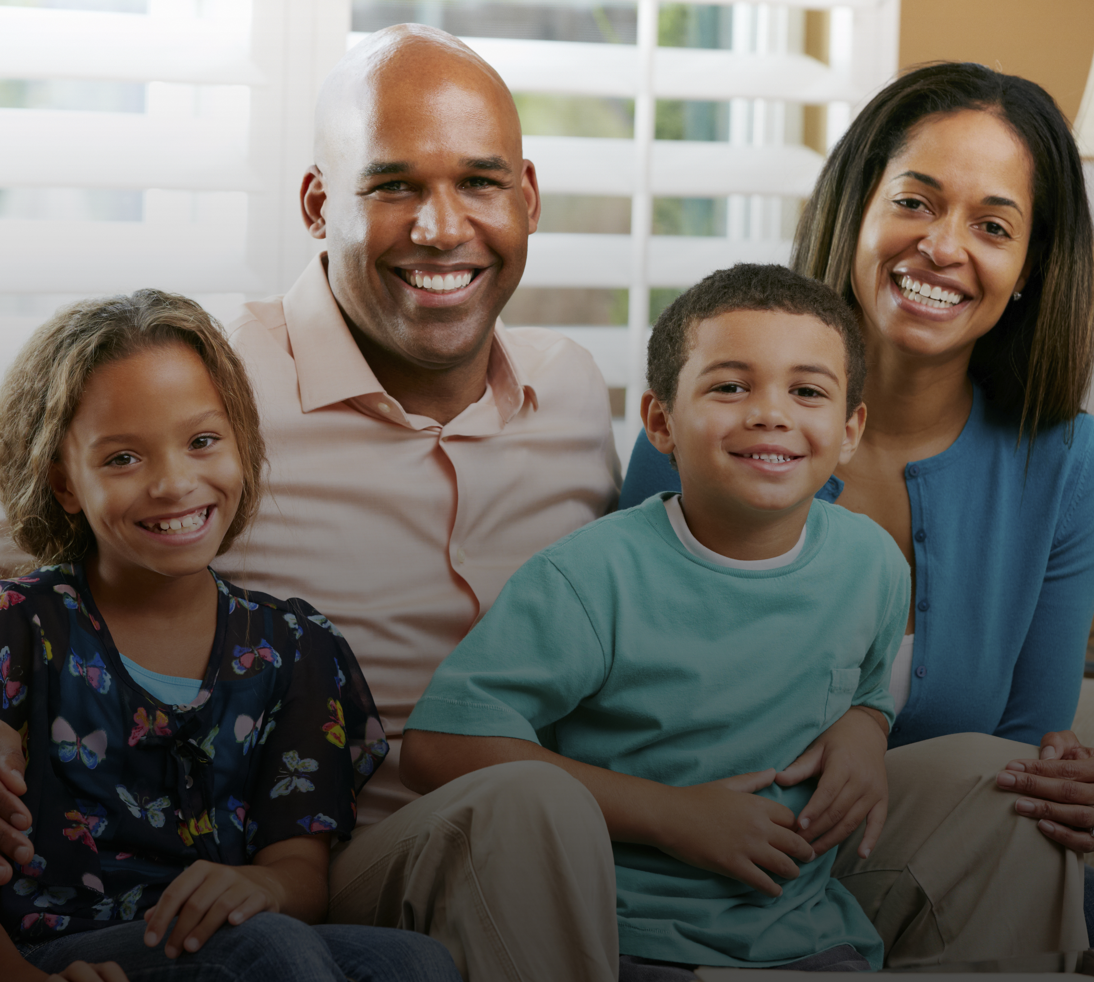 Portrait Of Extended Family Group In Park